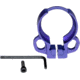 Kexuan Aluminum Receiver End Plate w/Dual Sling Clip Type Adapters for .223/5.56/.308 Buffer Tubes, Purple, ABTA13-PUR