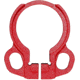 Kexuan Aluminum Receiver End Plate w/Dual Sling Clip Type Adapters for .223/5.56/.308 Buffer Tubes, Red, ABTA13-R