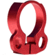 Kexuan Aluminum Receiver End Plate w/Dual Sling Clip Type Adapters for .223/5.56/.308 Buffer Tubes, Red, ABTA13-R