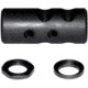 Kexuan .308 Short Muzzle Brake, 5/8x24, Black, MZ-01S-02-B