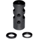 Kexuan .308 Short Muzzle Brake, 5/8x24, Black, MZ-01S-02-B
