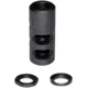 Kexuan .308 Short Muzzle Brake, 5/8x24, Black, MZ-01S-02-B