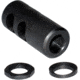 Kexuan .308 Short Muzzle Brake, 5/8x24, Black, MZ-01S-02-B