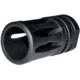 Kexuan 1/2x36 A2 Bird Cage Style Flash Hider, 9mm, Steel, Black, MZ-21-03-B