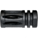 Kexuan 1/2x36 A2 Bird Cage Style Flash Hider, 9mm, Steel, Black, MZ-21-03-B
