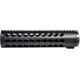 Kexuan Free Float KeyMod Handguard for .308 Low Profile Upper Receiver, 10.4 in, Black, MK38Y10