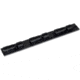 Kexuan KeyMod/M-LOK Rail Covers, 5 Pack, Black, ASURC