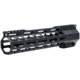Kexuan M-LOK Free Float Handguard for .308 DPMS High Profile Uppers, 10 in, Black, MM38E10-H