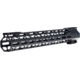 Kexuan M-LOK Free Float Handguard for .308 DPMS High Profile Uppers, 17 in, Black, MM38E17-H