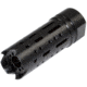 Kexuan .223/5.56 Muzzle Brake for AR-15, Steel, 1//2x28, Black, MZ-25-01-B