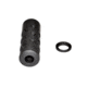 Kexuan Muzzle Brake Recoil Compensator for AR-10 .LR 308, 5/8inx24 thread, Black Steel, MZ-01-02-B
