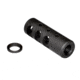 Kexuan Muzzle Brake Recoil Compensator for AR-10 .LR 308, 5/8inx24 thread, Black Steel, MZ-01-02-B