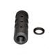 Kexuan Muzzle Brake Recoil Compensator for AR-10 .LR 308, 5/8inx24 thread, Black Steel, MZ-01-02-B