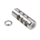 Kexuan Muzzle Brake Recoil Compensator for AR-10 .LR 308, 5/8inx24 thread,, Stainless Steel, MZ-01-02-SS
