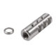 Kexuan Muzzle Brake Recoil Compensator for AR-10 .LR 308, 5/8inx24 thread,, Stainless Steel, MZ-01-02-SS