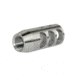 Kexuan Muzzle Brake Recoil Compensator for AR-10 LR 308 5/8inx24 thread, Stainless Steel, MZ-02-02-SS