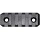 Kexuan Picatinny Rail Section for KeyMod Style Mounts, 5 Slot, Black, RL-KM5