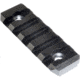 Kexuan Picatinny Rail Section for KeyMod Style Mounts, 5 Slot, Black, RL-KM5