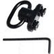 Kexuan QD Sling Swivel Adapter for M-LOK Slots, Black, AQDSL07