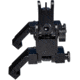 Kexuan Rapid Transition 45 degree Offset Flip-Up Sights, Aluminum Front &amp; Rear Set, Black, MAFRS04