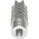 Kexuan 1/2x28 Tactical Competition Grade Muzzle Brake for AR-15, Steel, Silver, MZ-05-01-SS
