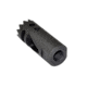 Kexuan Steel Competition Grade Muzzle Brake Recoil Compensator for AR-10 LR 308, 5/8inx24 thread, Gunmetal Black, MZ-09-02-B