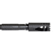 Kexuan Steel Competition Grade Muzzle Brake Recoil Compensator for AR-15 .223, 1/2inx28 thread, Gunmetal Black, MZ-09-01-B