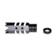 Kexuan Tactical 5/8inx24 Competition Grade Muzzle Brake for AR-15, Steel with Black Phosphate Finish, MZ-05-02-B
