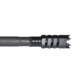 Kexuan Tactical 5/8inx24 Competition Grade Muzzle Brake for AR-15, Steel with Black Phosphate Finish, MZ-05-02-B