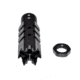 Kexuan Tactical 5/8inx24 Competition Grade Muzzle Brake for AR-15, Steel with Black Phosphate Finish, MZ-05-02-B
