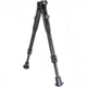 Kexuan Tall Bipod For Picatinny Handguard Rail, 9.75 12 in, Black, BP05