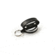 Key-Bak 481B-SDLK Retractable Reel w/ 36in Kevlar Cord, 2.25in Leather Belt Loop,13oz Retraction, Split Ring 0481-716