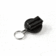 Key-Bak 484-HD Retractable Reel w/ 48in Stainless Steel Cable, Chrome Front, Removable Swivel Belt Clip, 8oz Retraction, Split Ring 0484-001