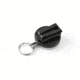 Key-Bak 484-HDK Retractable Reel w/ 48in Kevlar Cord,Chrome Front, Removable Swivel Belt Clip, 8oz Retraction, Split Ring 0484-821