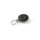 Key-Bak 485B-HD Retractable Reel w/ 48in Stainless Steel Cable, Black Front, Steel Belt Clip, 8oz Retraction, Split Ring 0485-003