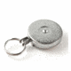 Key-Bak 48in Kevlar Keyholder, Textured Front, Bulk, Chrome, 0484-802
