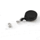 Key-Bak Mini-Bak ID Retractable Reel w/ 36in Nylon Cord, Swivel Bulldog Clip, Vinyl ID Strap, Translucent Purple 0217-015