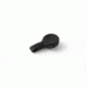 Key-Bak Mini-Bak ID Twist-Free Retractable Reel w/ 36in Nylon Cord, Steel Belt Clip, Twist-Free ID Strap, Black 0057-015