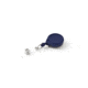 Key-Bak Mini-Bak ID Retractable Reel w/ 36in Nylon Cord, Steel Belt Clip, Vinyl ID Strap, Blue 0055-005