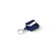 Key-Bak Mini-Bak Square Retractable Reel w/ 36in Nylon Cord, Steel Belt Clip, Split Ring, Red 0081-S05