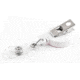 Key-Bak Retract-A-Badge ID 5-Pack Retractable Reel w/ 36in Cord, Swivel Bulldog Clip, Vinyl ID Strap, White 0200-233