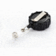 Key-Bak Retract-A-Badge ID TIRE Shaped 5-Pack Retractable Reel w/ 36in Cord, Belt Clip, Vinyl ID Strap, Black 0308-741