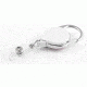 Key-Bak Retract-A-Badge ID Carabiner and Belt Clip 5-Pack Retractable Reel w/ 36in Cord, Twist-Free Vinyl ID Strap, White 0200-756