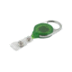 Key-Bak Retract-A-Badge ID Carabiner 5-Pack Retractable Reel w/ 36in Cord, Twist-Free ID Strap, Translucent Green 0200-739