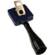 Key-Bak Mini-Bak Square Pencil Pull,Swivel Clip,Nylon Cord,Blue,36in, NO KEY0065-S44