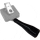 Key-Bak Mini-Bak Square Pencil Pull,Swivel Clip,Nylon Cord,Gray,36in, NO KEY0064-S84