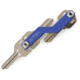 KeyDisk KeyDisk Mini Gun Blue, 3in Overall, Comes With 10 Rubber Spacers And A Set Of Extenders, Bottle Opener/Key Fob Attachment, SS Screws, Capacity 8 Keys, KYD003