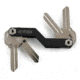KeyDisk KeyDisk Mini Onyx, 3in Overall, Comes With 10 Rubber Spacers And A Set Of Extenders, Bottle Opener/Key Fob Attachment, SS Screws, Capacity 8 Keys, KYD001