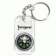 KeyGear Compass Keychain,Clear 50-KEY0074-10