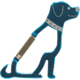 KeyGear Critter Carabiner Dog, 50-KEY0349, Blue 50-KEY0349